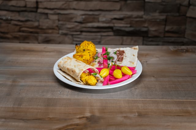 Chicken Kabob Wrap.